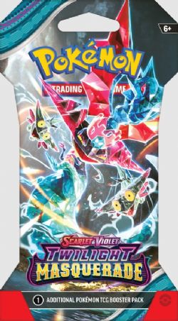 CARTES DE POKEMON - SLEEVED POKEMON SV6 TWILIGHT MASQUERADE PACK ASST